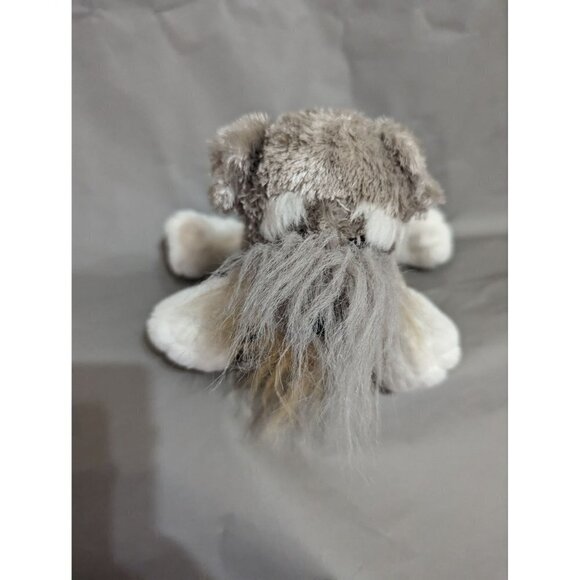 Ganz Webkinz Schnauzer Plush 9" Stuffed Animal Toy Dog  gray - Picture 4 of 9